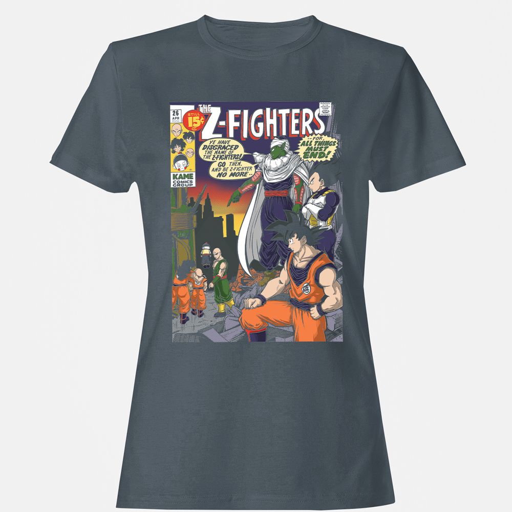 Women's T-Shirt - 3V5GM2DM - Charcoal - 3