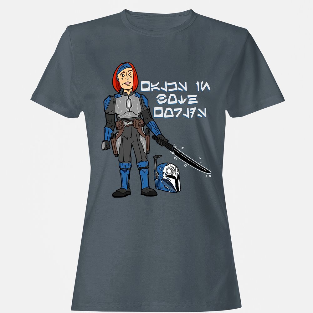 Women's T-Shirt - TRQ4VFGS - Charcoal - 3