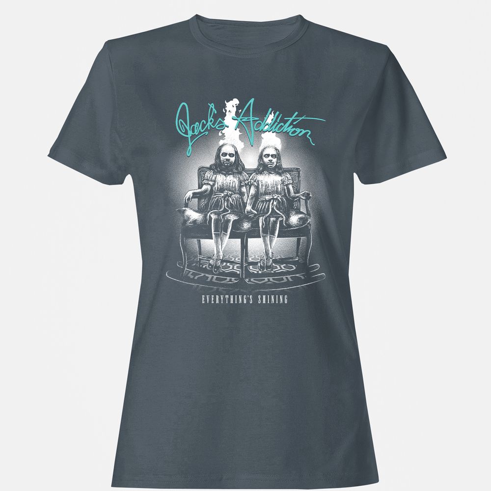 Women's T-Shirt - U6ZM9UHB - Charcoal - 3