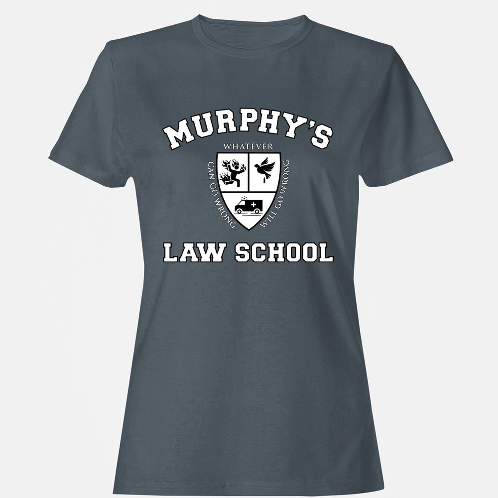 Women's T-Shirt - TDD9Z6EQ - Charcoal - 3
