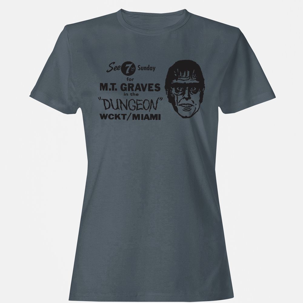 Women's T-Shirt - CB1MQLEZ - Charcoal - 3