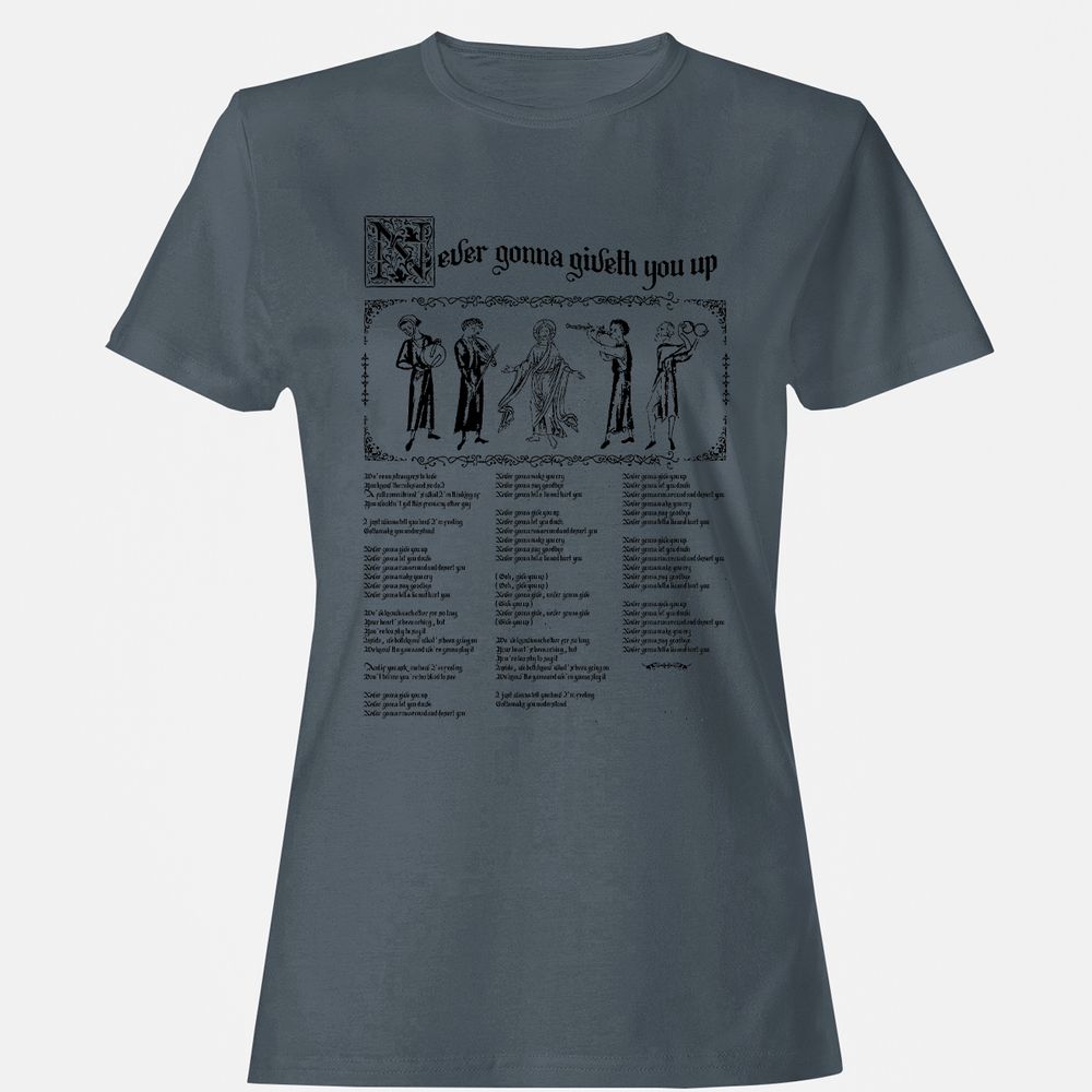 Women's T-Shirt - B94M3EBB - Charcoal - 3