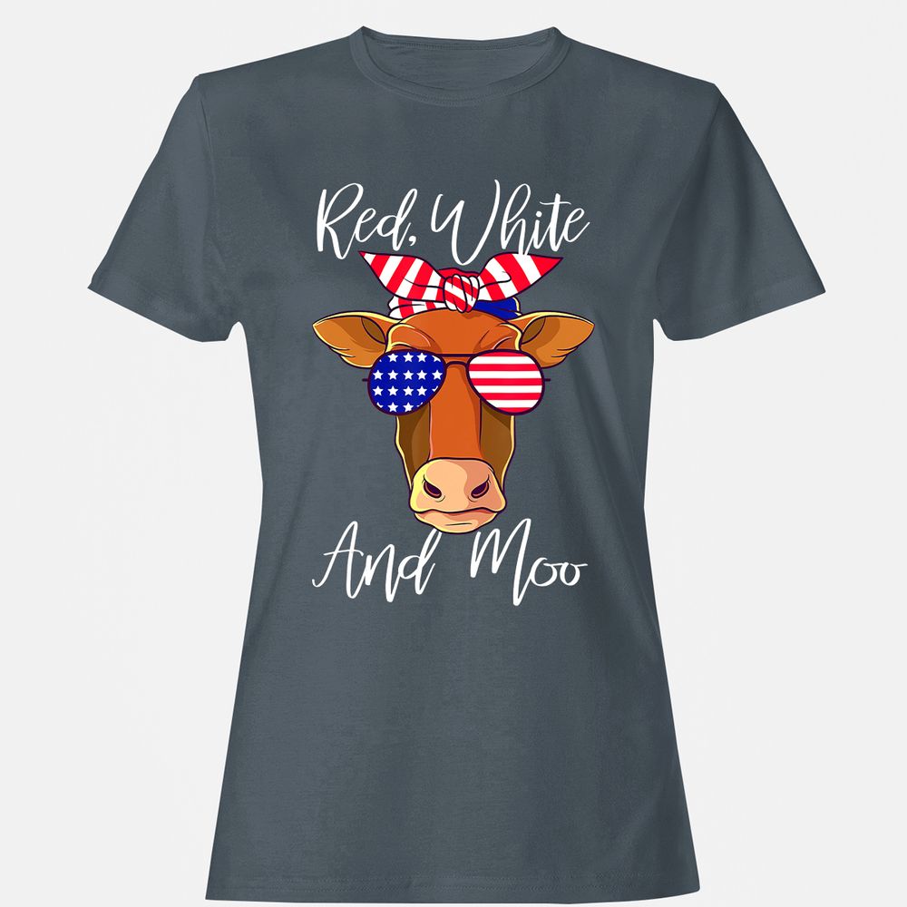 Women's T-Shirt - 7YH45XWV - Charcoal - 3