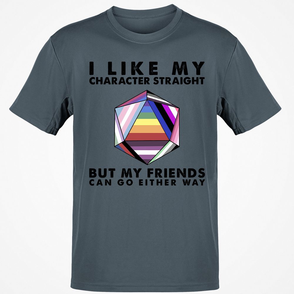 Classic Unisex T-Shirt - 6S7GCVCW - Charcoal - 3