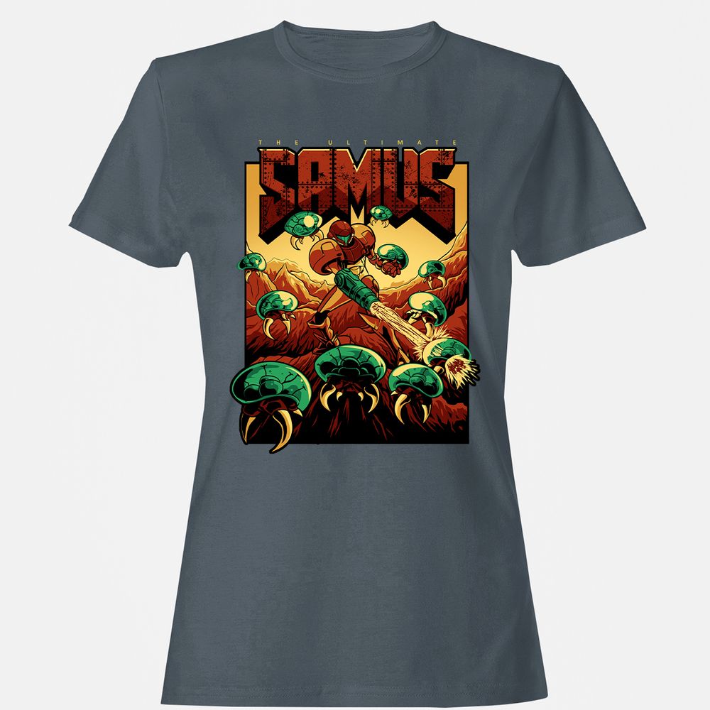 Women's T-Shirt - HZUCT8GU - Charcoal - 3