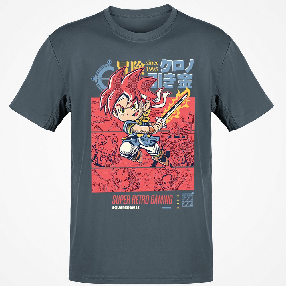 Classic Unisex T-Shirt - L3DK861R - Charcoal - 3