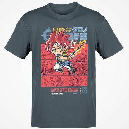 Classic Unisex T-Shirt - L3DK861R - Charcoal - 3