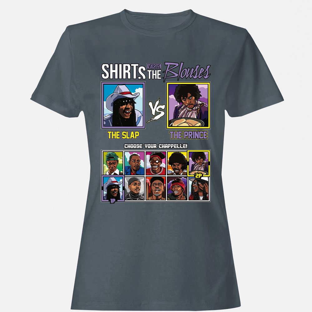 Women's T-Shirt - LVNZ6A3V - Charcoal - 3