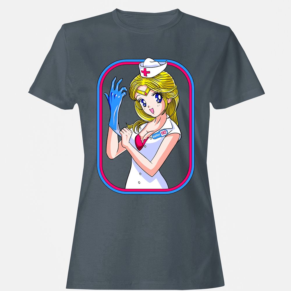 Women's T-Shirt - UMQHJGJN - Charcoal - 3
