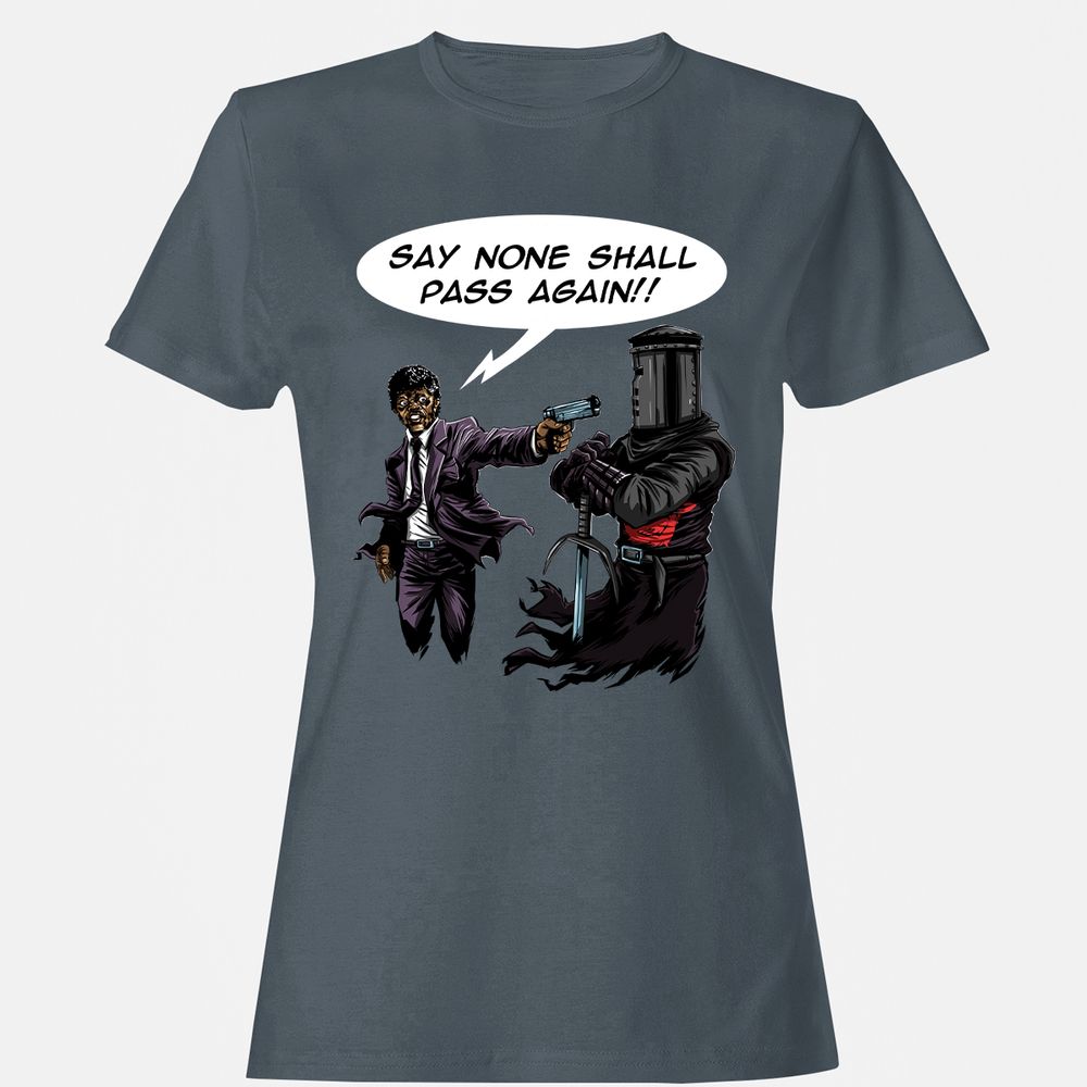 Women's T-Shirt - 3RYHTUEJ - Charcoal - 3