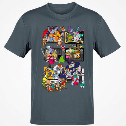 Classic Unisex T-Shirt - FTJTBNZV - Charcoal - 3