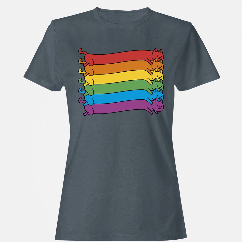 Women's T-Shirt - SRT35595 - Charcoal - 3