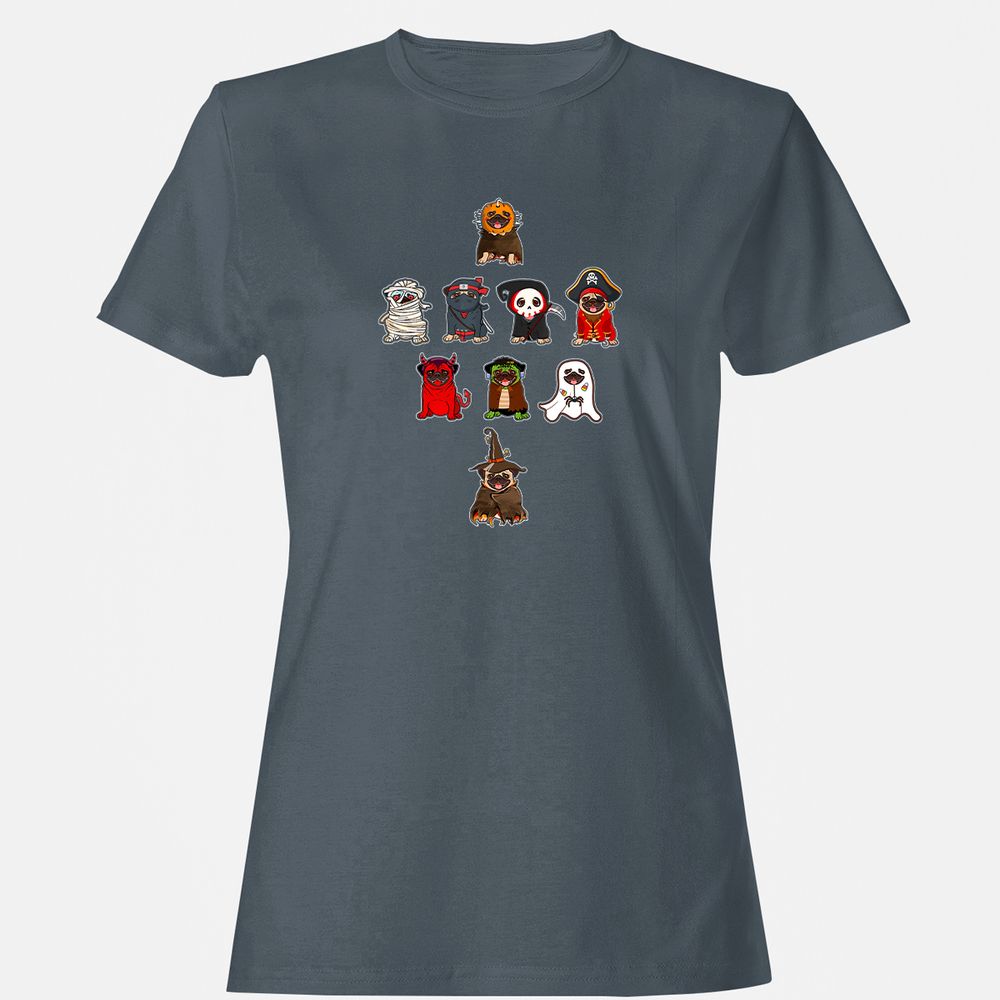 Women's T-Shirt - 3U7L3N3M - Charcoal - 3