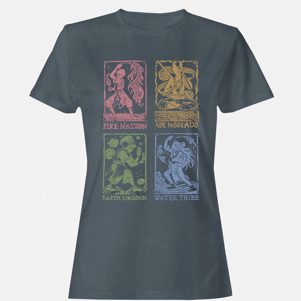 Women's T-Shirt - VX4H667H - Charcoal - 3