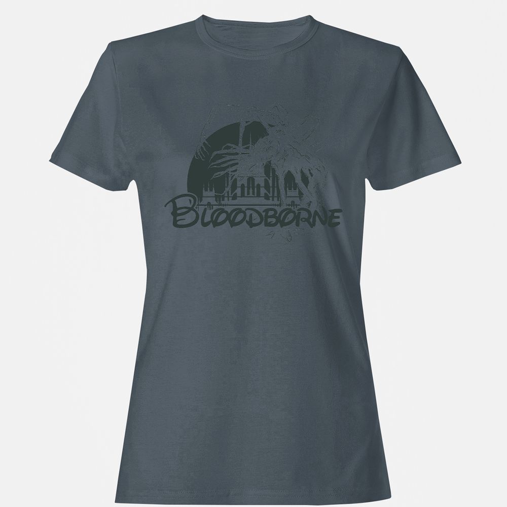 Women's T-Shirt - A6VZXF9D - Charcoal - 3