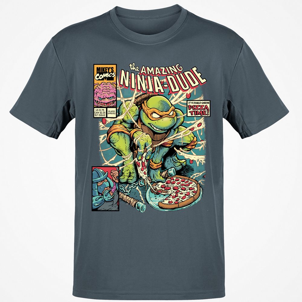 Classic Unisex T-Shirt - ZSKMDHA3 - Charcoal - 3