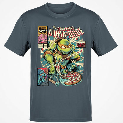 Classic Unisex T-Shirt - ZSKMDHA3 - Charcoal - 3