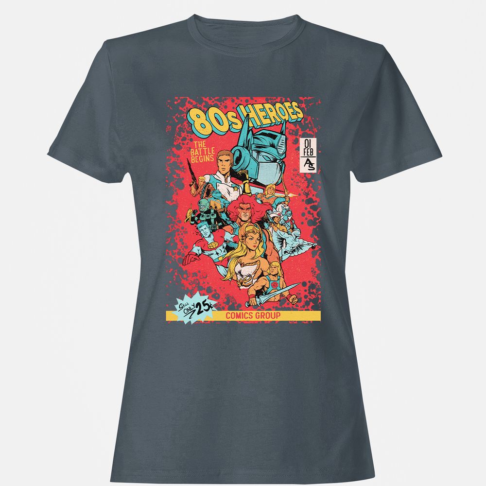 Women's T-Shirt - FL4YBBD2 - Charcoal - 3