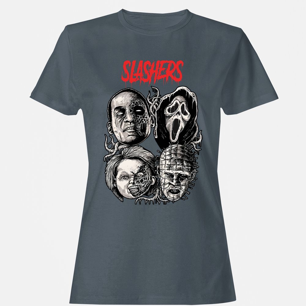 Women's T-Shirt - FZE123SN - Charcoal - 3