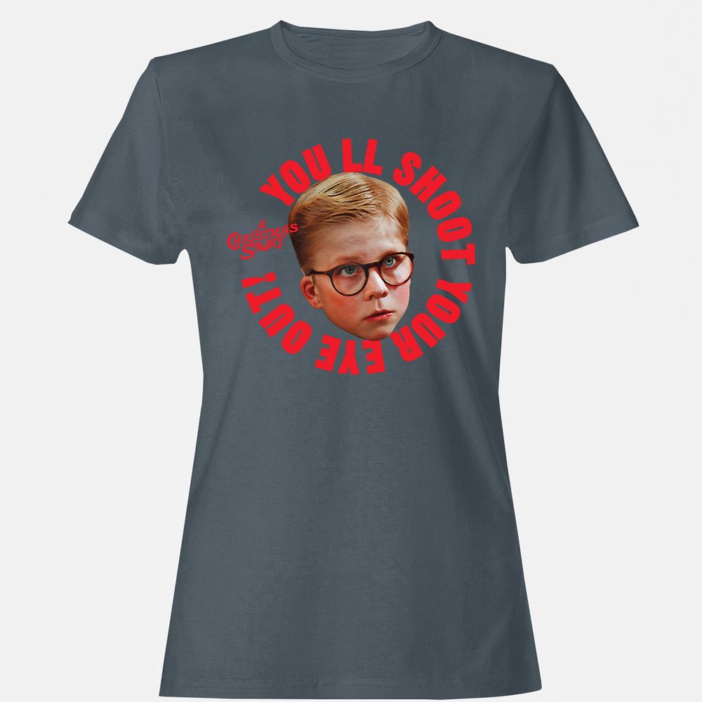 Women's T-Shirt - 6AQQLCK1 - Charcoal - 3