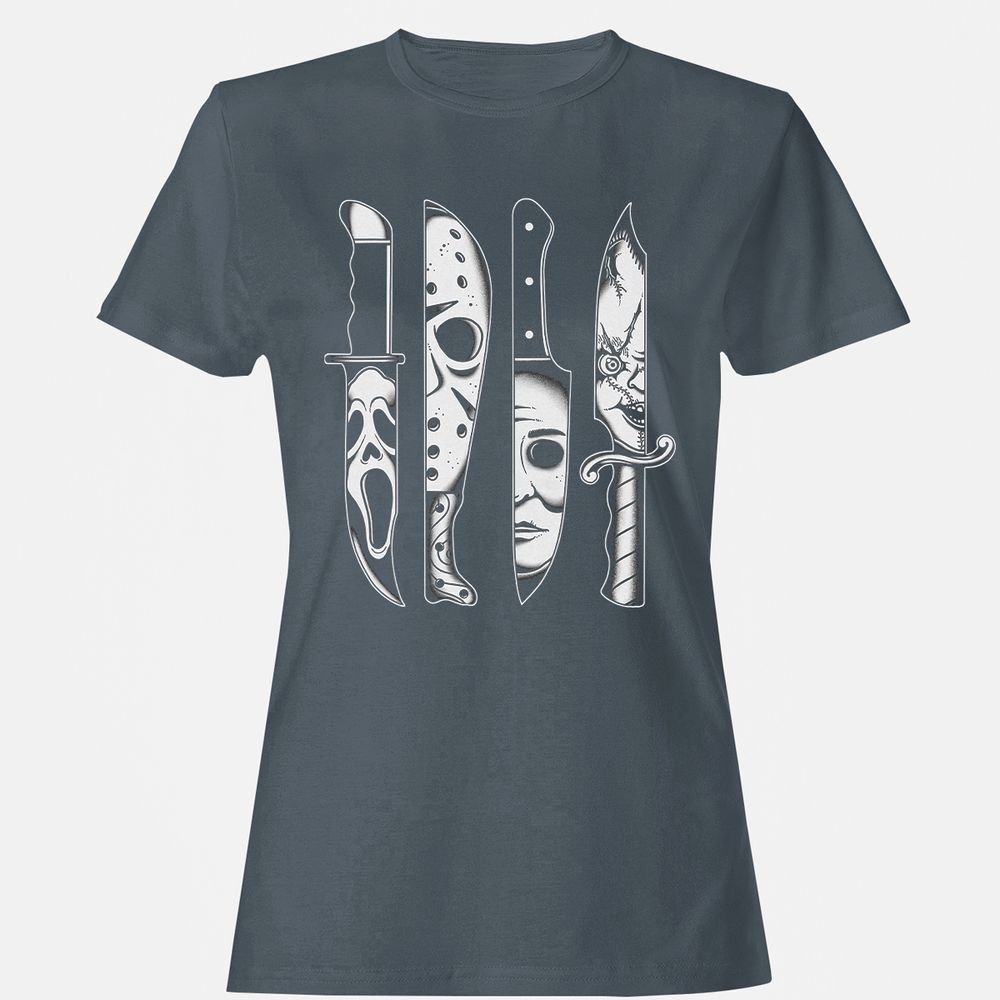 Women's T-Shirt - EXXUY2EC - Charcoal - 3