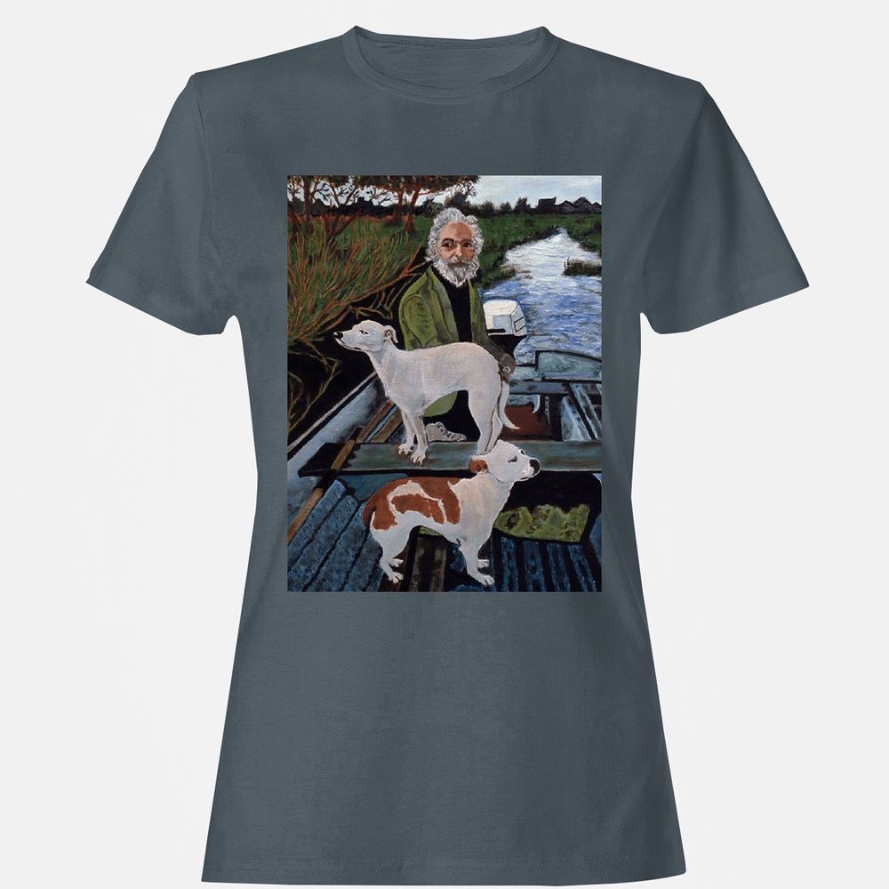 Women's T-Shirt - ZN5LSRH2 - Charcoal - 3