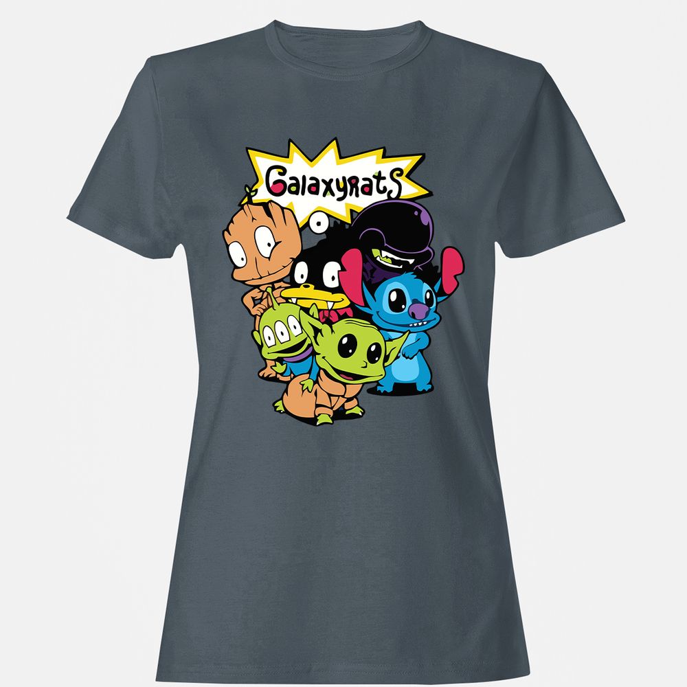 Women's T-Shirt - VG7PLC9Y - Charcoal - 3
