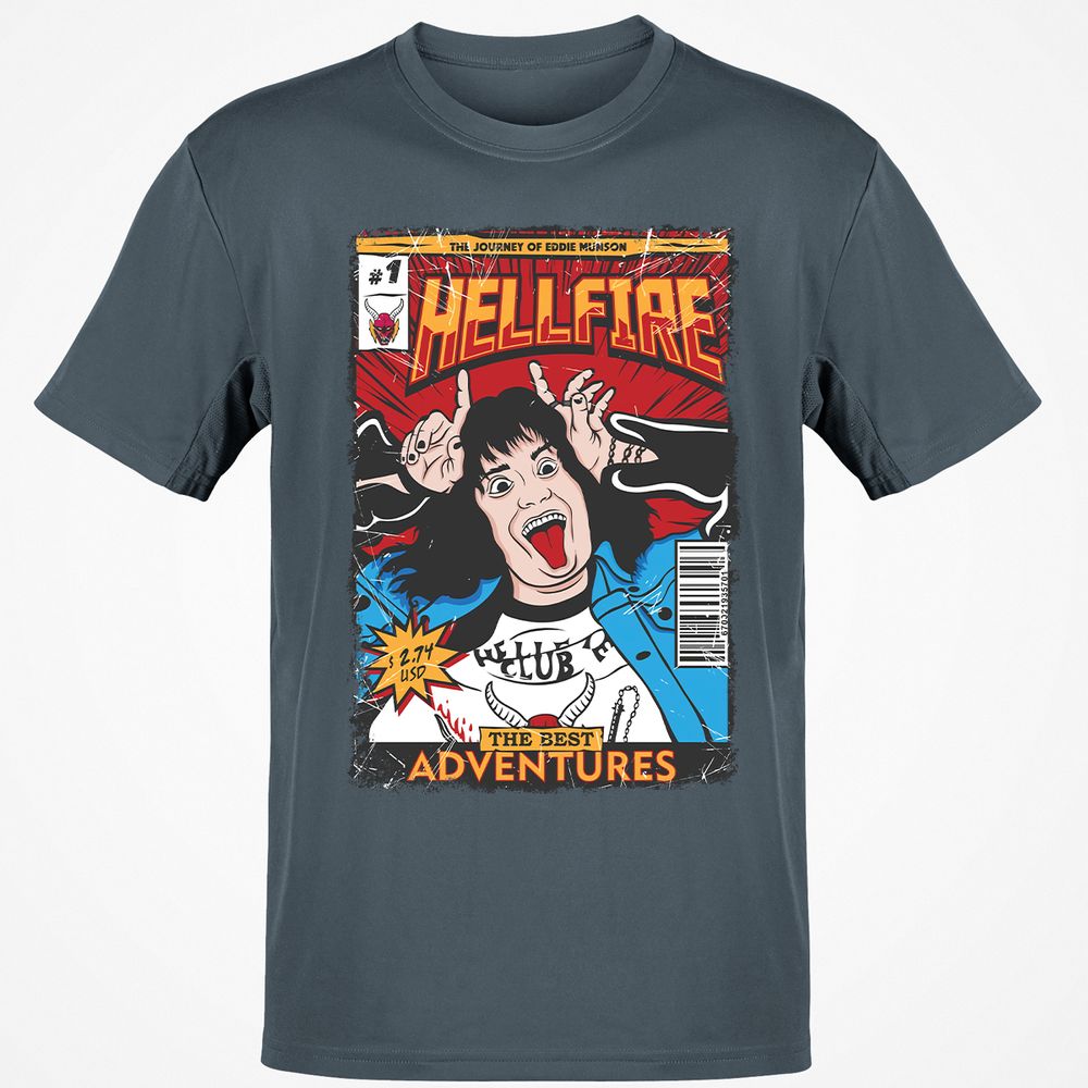 Classic Unisex T-Shirt - UAMTNKGT - Charcoal - 3
