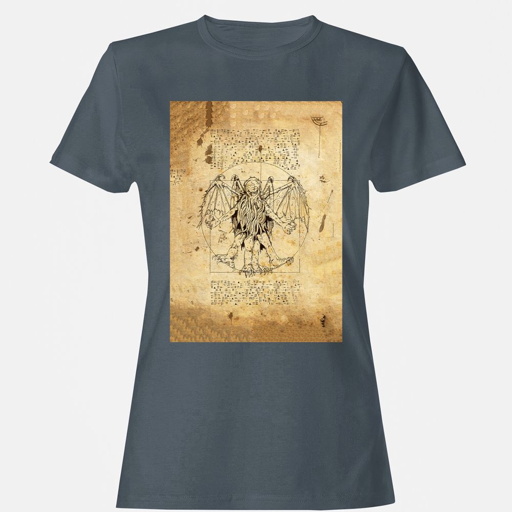 Women's T-Shirt - WBZ1KZC4 - Charcoal - 3