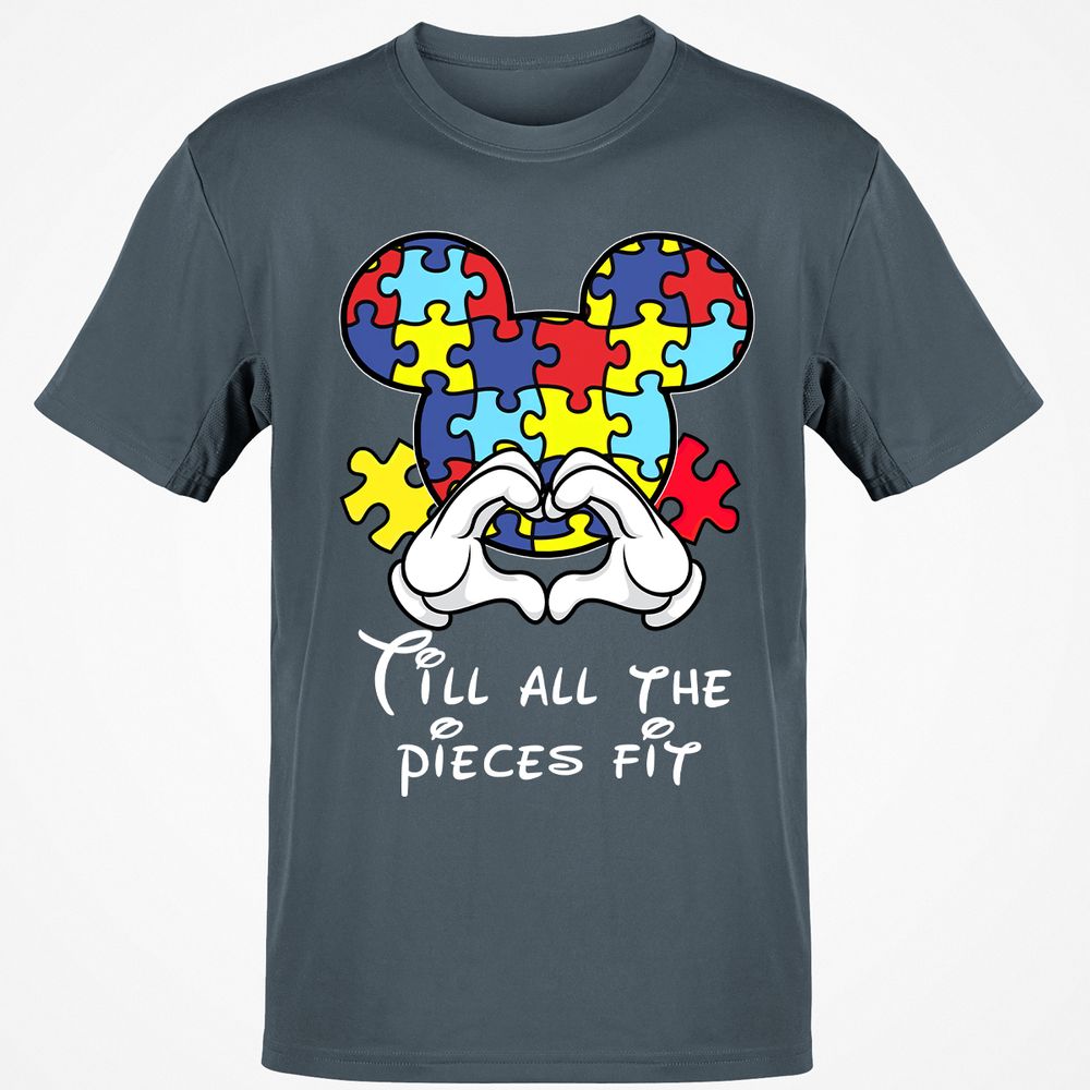 Classic Unisex T-Shirt - S8JL5SD4 - Charcoal - 3