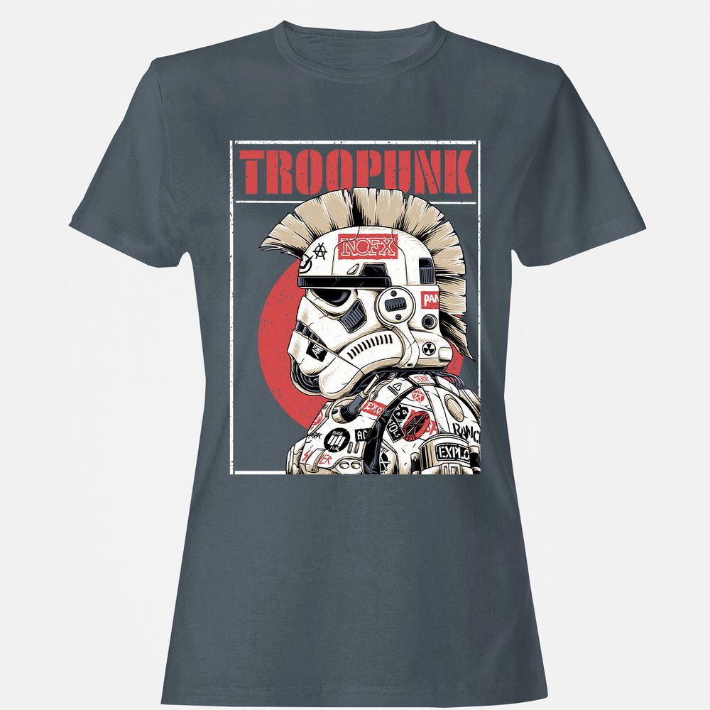 Women's T-Shirt - 5EAWGQ2W - Charcoal - 3