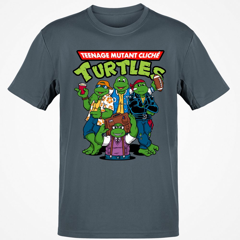 Classic Unisex T-Shirt - MMQYKS5U - Charcoal - 3