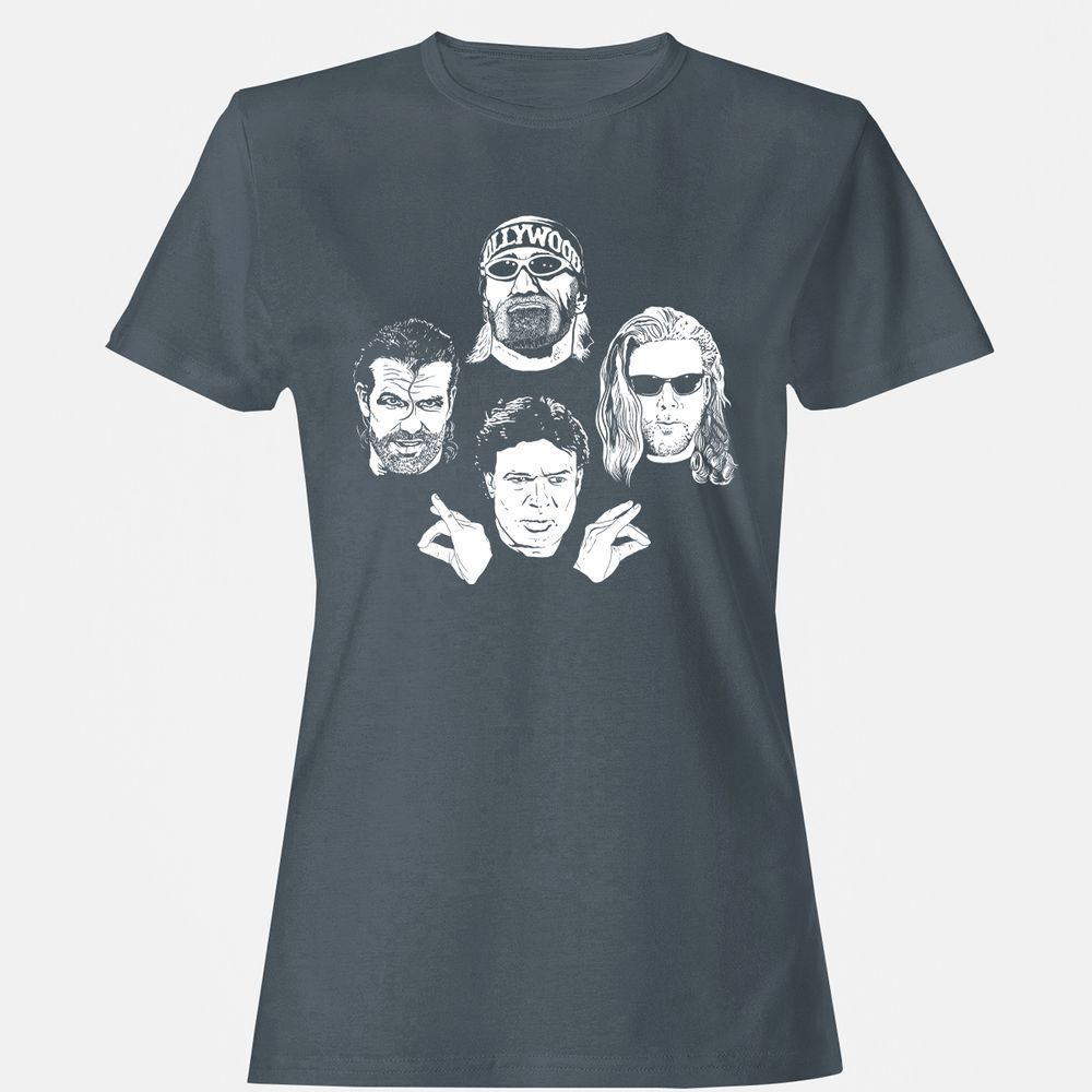 Women's T-Shirt - 756STM9Q - Charcoal - 3