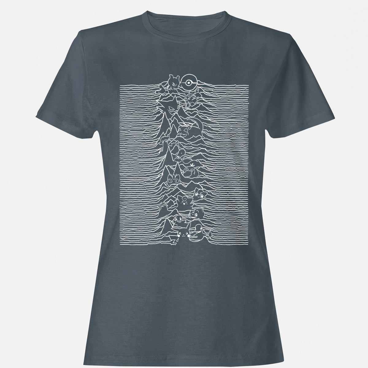 Women's T-Shirt - 7CJ38GW5 - Charcoal - 3