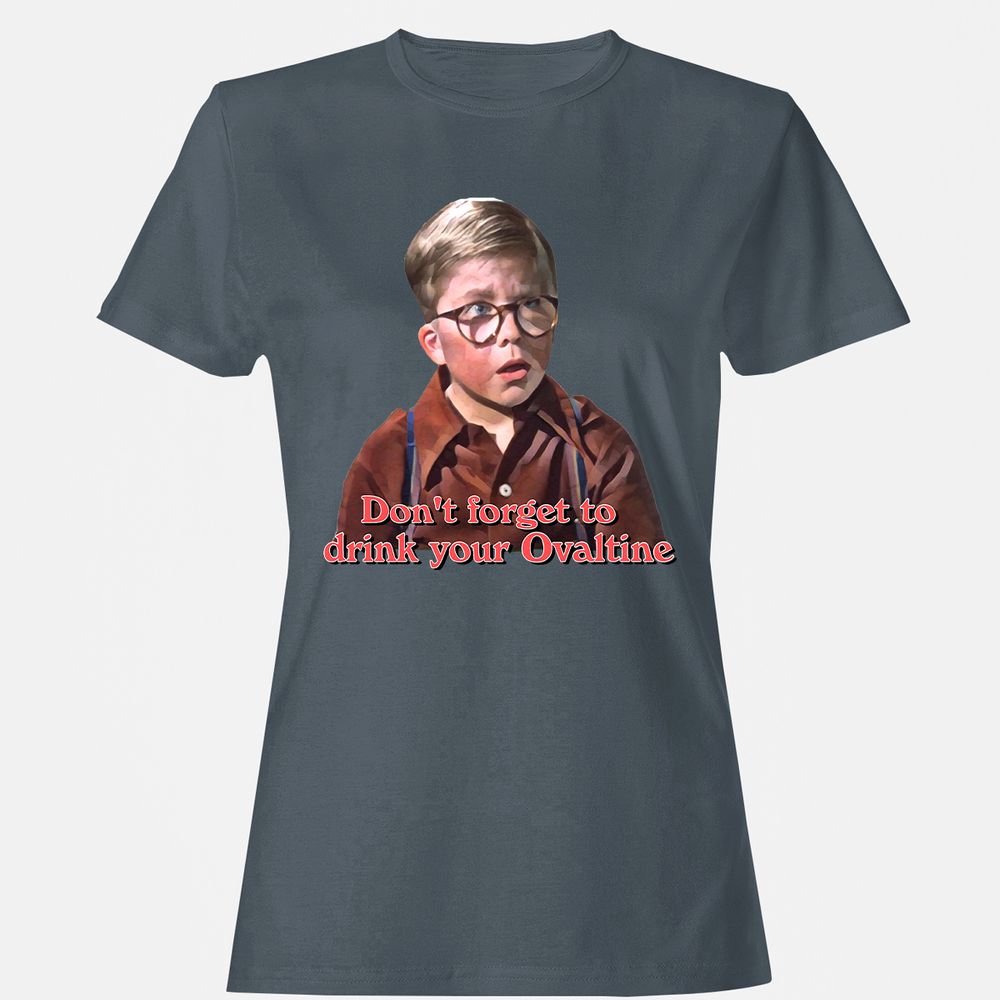 Women's T-Shirt - SV5CD9N6 - Charcoal - 3