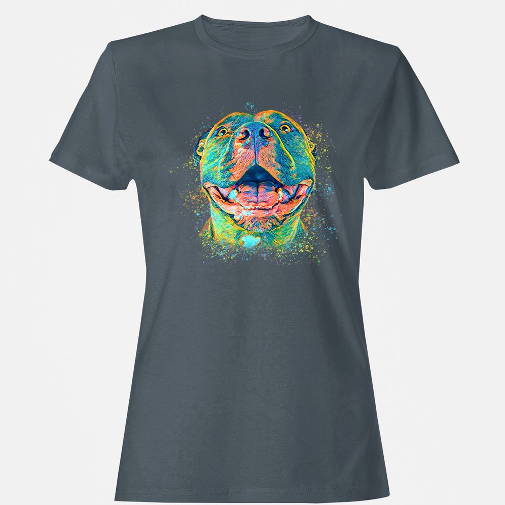 Women's T-Shirt - U8J61T6X - Charcoal - 3