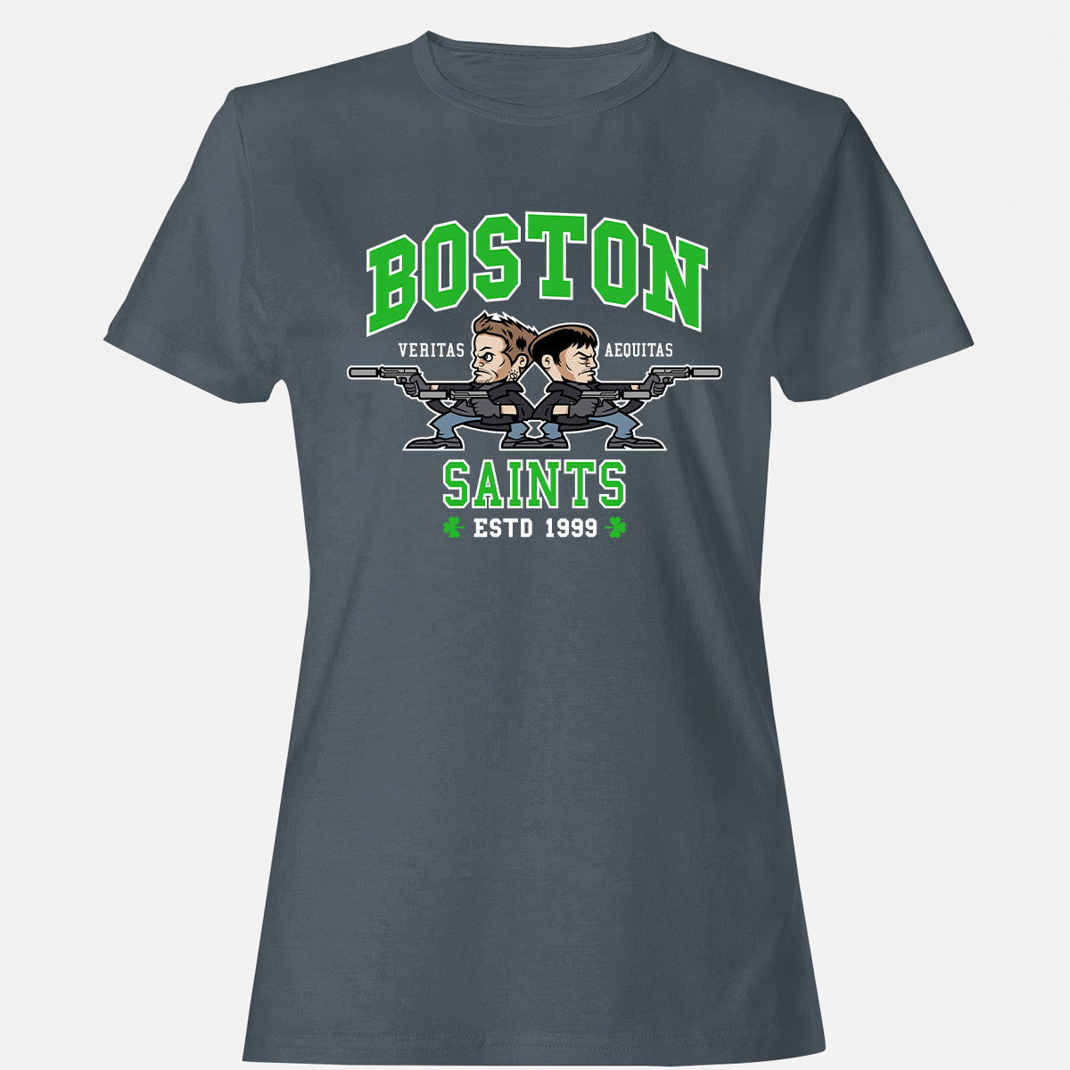 Women's T-Shirt - SE1YGK57 - Charcoal - 3