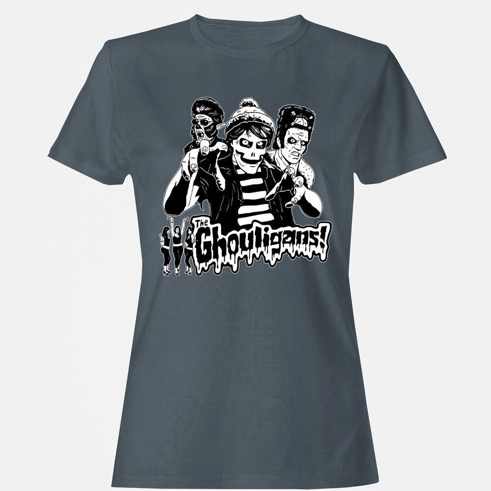 Women's T-Shirt - UXAKKG8D - Charcoal - 3