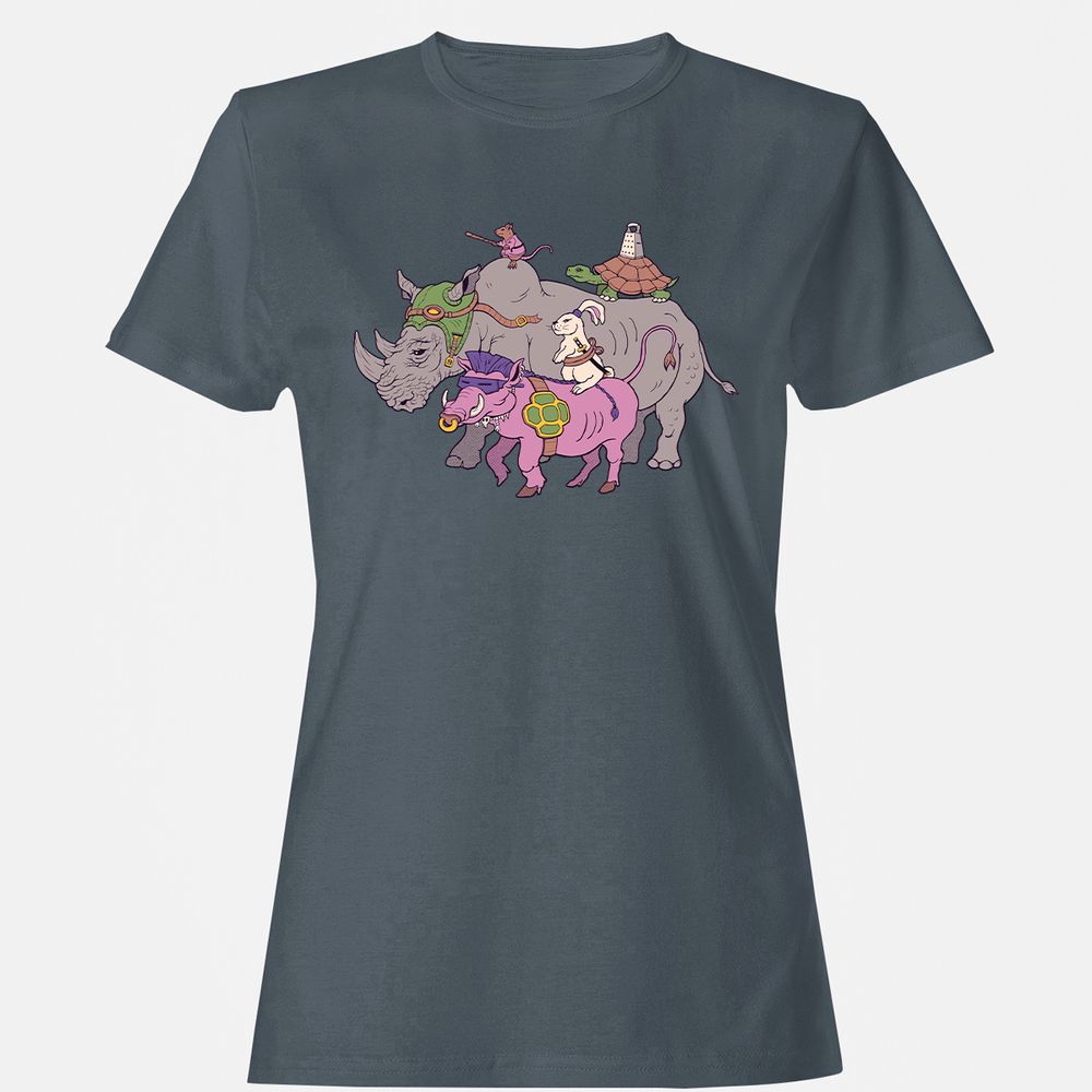 Women's T-Shirt - KD17TRG9 - Charcoal - 3