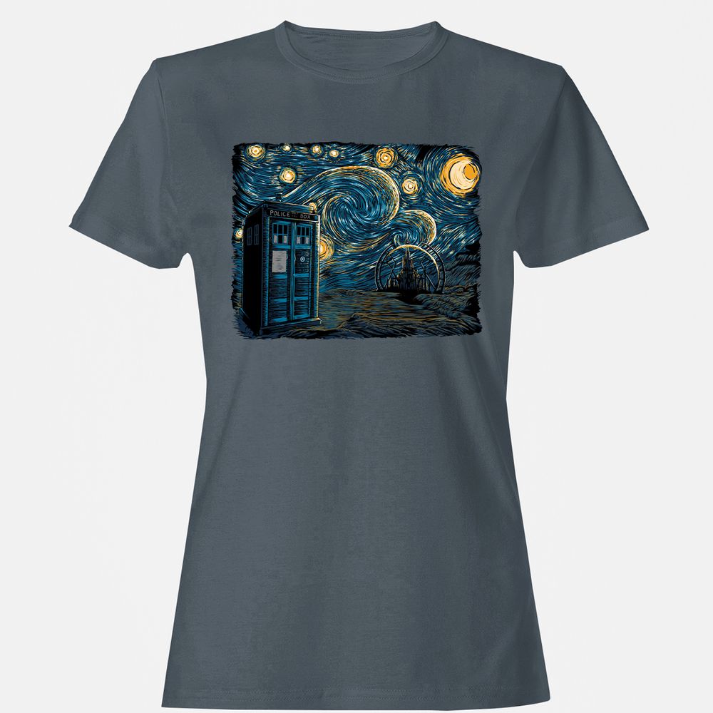 Women's T-Shirt - XAXQBYWX - Charcoal - 3