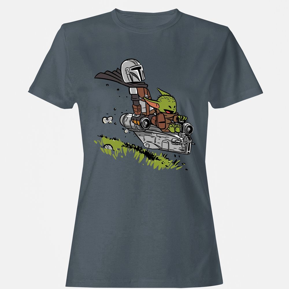 Women's T-Shirt - 7X6L34TH - Charcoal - 3