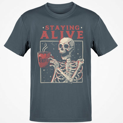 Classic Unisex T-Shirt - 5V34ZK76 - Charcoal - 3