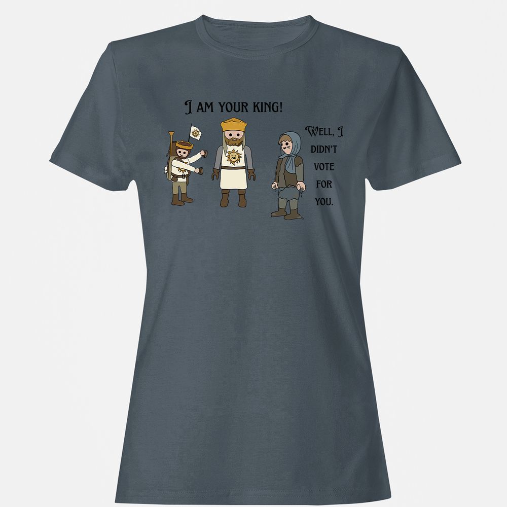 Women's T-Shirt - BYMNHQEJ - Charcoal - 3