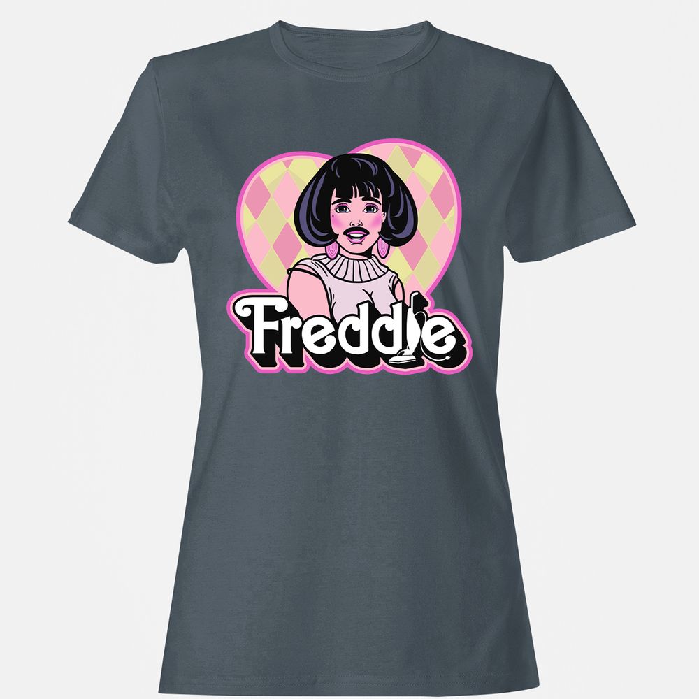 Women's T-Shirt - 4Y9M87MJ - Charcoal - 3