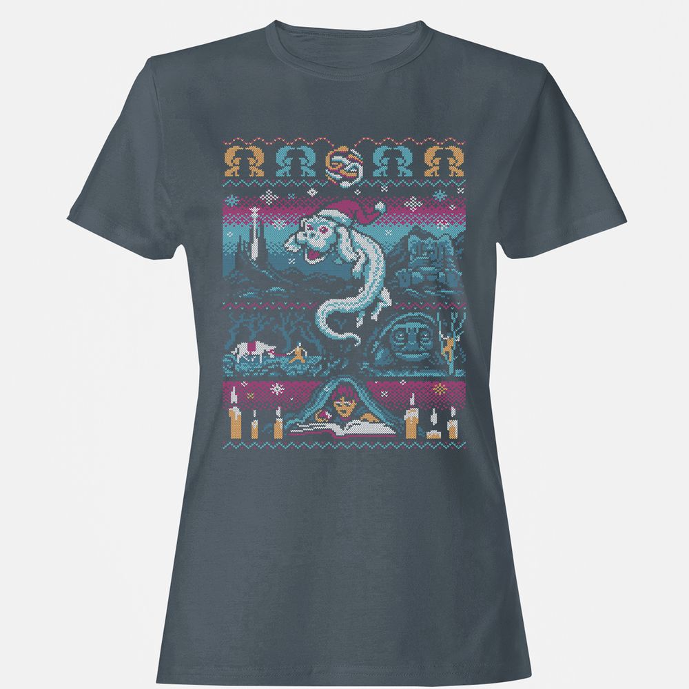 Women's T-Shirt - H5HSP89Q - Charcoal - 3