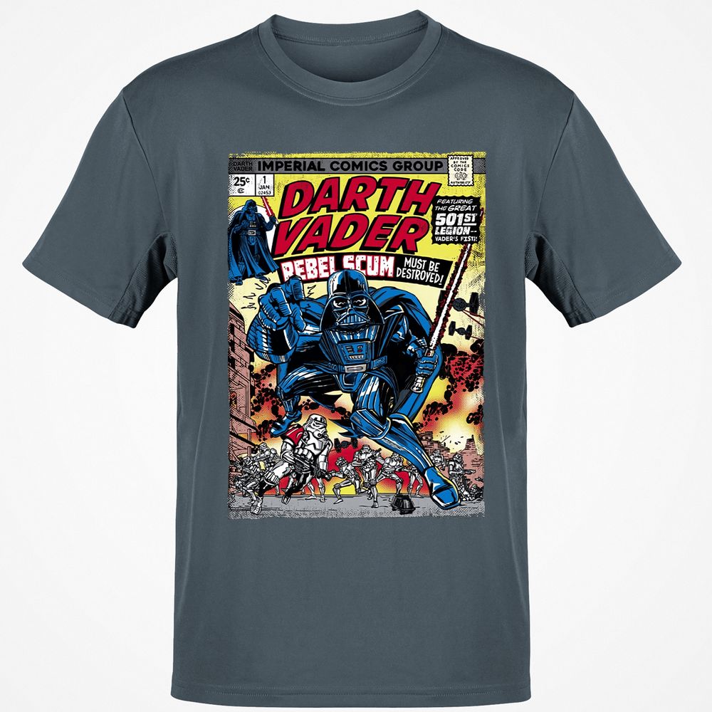 Classic Unisex T-Shirt - H8WLJU74 - Charcoal - 3