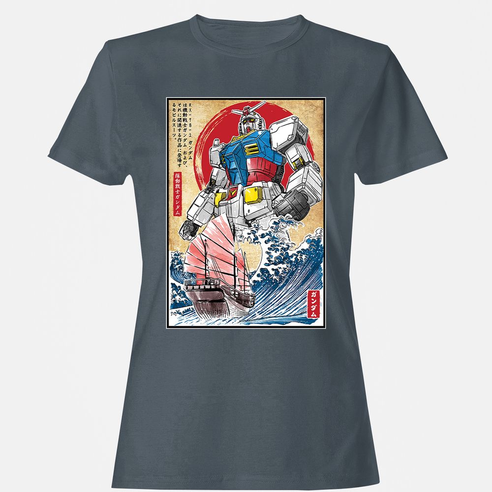 Women's T-Shirt - 18NAYG6N - Charcoal - 3
