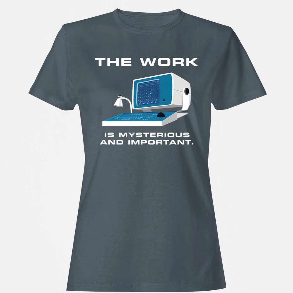 Women's T-Shirt - PMSHDBHQ - Charcoal - 3