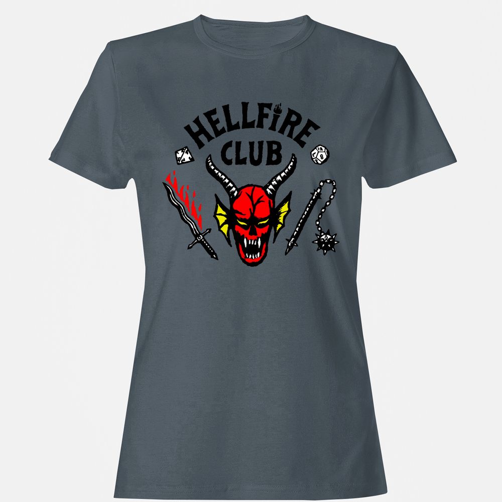 Women's T-Shirt - 68EH7ACA - Charcoal - 3