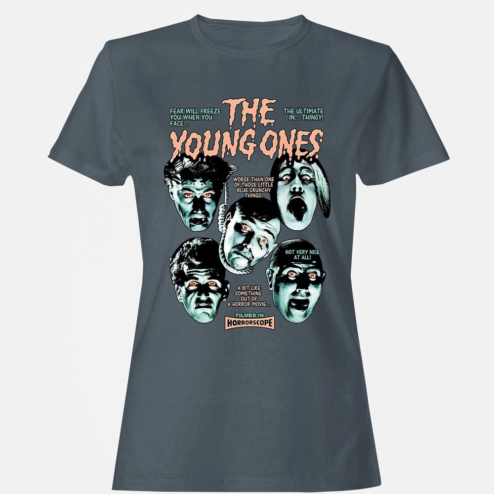 Women's T-Shirt - 9US7QF9S - Charcoal - 3